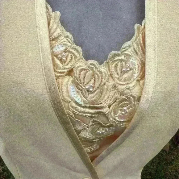 Vintage NWT 2 piece skirt set. R&M Richard’s by Karen Kwong. Vintage 80s/90s - Picture 2 of 16